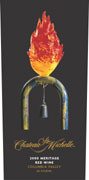 Chateau Ste. Michelle Artist Series Meritage 2000 Front Label