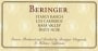 Beringer Stanly Ranch Pinot Noir 2003 Front Label