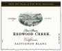 Redwood Creek Sauvignon Blanc 2003  Front Label