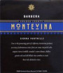 Montevina Barbera 1997 Front Label