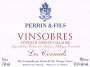 Famille Perrin Cotes du Rhone Villages Rouge 2002 Front Label
