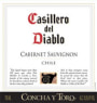 Casillero del Diablo Cabernet Sauvignon 2004 Front Label