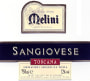 Fattorie Melini Sangiovese 2002 Front Label