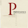 Provenance Vineyards Oakville Napa Valley Cabernet Sauvignon 2002 Front Label