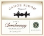 Canoe Ridge Chardonnay 2003 Front Label