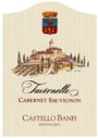 Banfi Tavernelle Cabernet Sauvignon 2001 Front Label