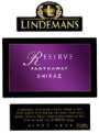 Lindeman’s Bin Series Reserve Shiraz 2003 Front Label