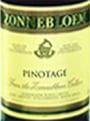 Zonnebloem Pinotage 2003 Front Label