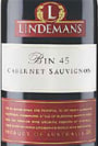Lindeman’s Bin Series Bin 45 Cabernet Sauvignon 2004 Front Label