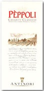 Marchesi Antinori Peppoli Chianti Classico 2002 Front Label