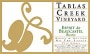 Tablas Creek Esprit de Beaucastel Blanc 2003 Front Label
