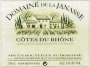 Domaine de la Janasse Cotes du Rhone 2003 Front Label
