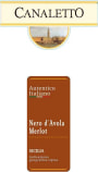 Canaletto Nero d'Avola - Merlot 2006 Front Label