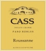 Cass Winery Roussanne 2008 Front Label