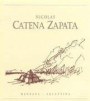 Catena Zapata Nicolas 2001 Front Label