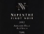 Nepenthe Pinot Noir 2002 Front Label