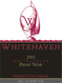 Whitehaven Pinot Noir 2003 Front Label