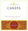 Canepa Privada Reserva Cabernet Sauvignon 2012 Front Label