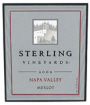Sterling Napa Merlot 2002 Front Label