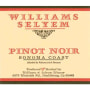 Williams Selyem Sonoma Coast Pinot Noir 2003 Front Label