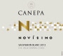 Canepa Novisimo Sauvignon Blanc 2012 Front Label
