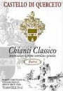 Castello di Querceto Chianti Classico Riserva 2003 Front Label