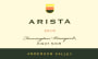 Arista Winery Ferrington Pinot Noir 2010 Front Label