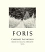 Foris Cabernet Sauvignon 2013 Front Label