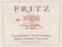 Fritz Cabernet Sauvignon 2004 Front Label