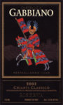 Gabbiano Chianti Classico Riserva 2002 Front Label