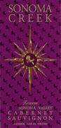 Sonoma Creek Reserve Cabernet Sauvignon 1996 Front Label