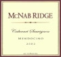 McNab Ridge Winery Cabernet Sauvignon 2002 Front Label