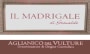 Cantina di Venosa Aglianico del Vulture Il Madrigale di Gesualdo 2003 Front Label