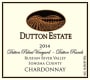 Dutton Estate Dutton Palms Vineyard Chardonnay 2014 Front Label