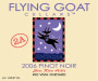 Flying Goat Cellars Rio Vista Vineyard Clone 2A Pinot Noir 2006 Front Label