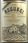 Regusci Winery Estate Cabernet Sauvignon 2002 Front Label