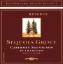 Sequoia Grove Rutherford Bench Reserve Cabernet Sauvignon 2013  Front Label