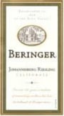 Beringer Johannisberg Riesling 2004 Front Label