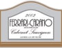 Ferrari-Carano Cabernet Sauvignon 2002 Front Label