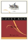 Covey Run Merlot 2002 Front Label