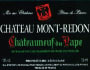 Chateau Mont-Redon Chateauneuf-du-Pape Blanc 1996 Front Label