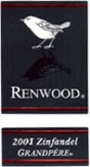 Renwood Grandpere Zinfandel 2001 Front Label