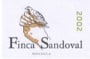 Finca Sandoval Manchuela 2002 Front Label