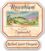 Rosenblum Cellars Richard Sauret Vineyard Zinfandel 2003 Front Label