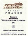 Prager Steinriegl Federspeil Riesling 2001 Front Label