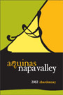 Aquinas Chardonnay 2003 Front Label