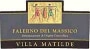 Villa Matilde Falerno del Massico Blanco 2003 Front Label