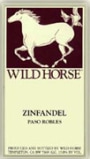 Wild Horse Zinfandel 2002 Front Label