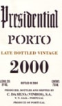 Presidential Late Bottled Vintage Port 2000 Front Label