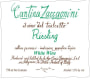 Zaccagnini il vino dal tralcetto Riesling 2013 Front Label